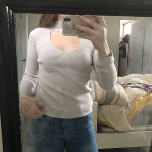 White Kendall and Kylie top